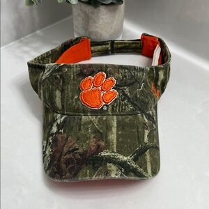 Clemson Camo Sun visor hat